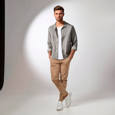 Camisa 100 % de lino